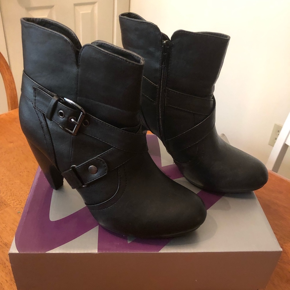 Heeled Ankle Bootie (Wide “calf”) Lane Bryant